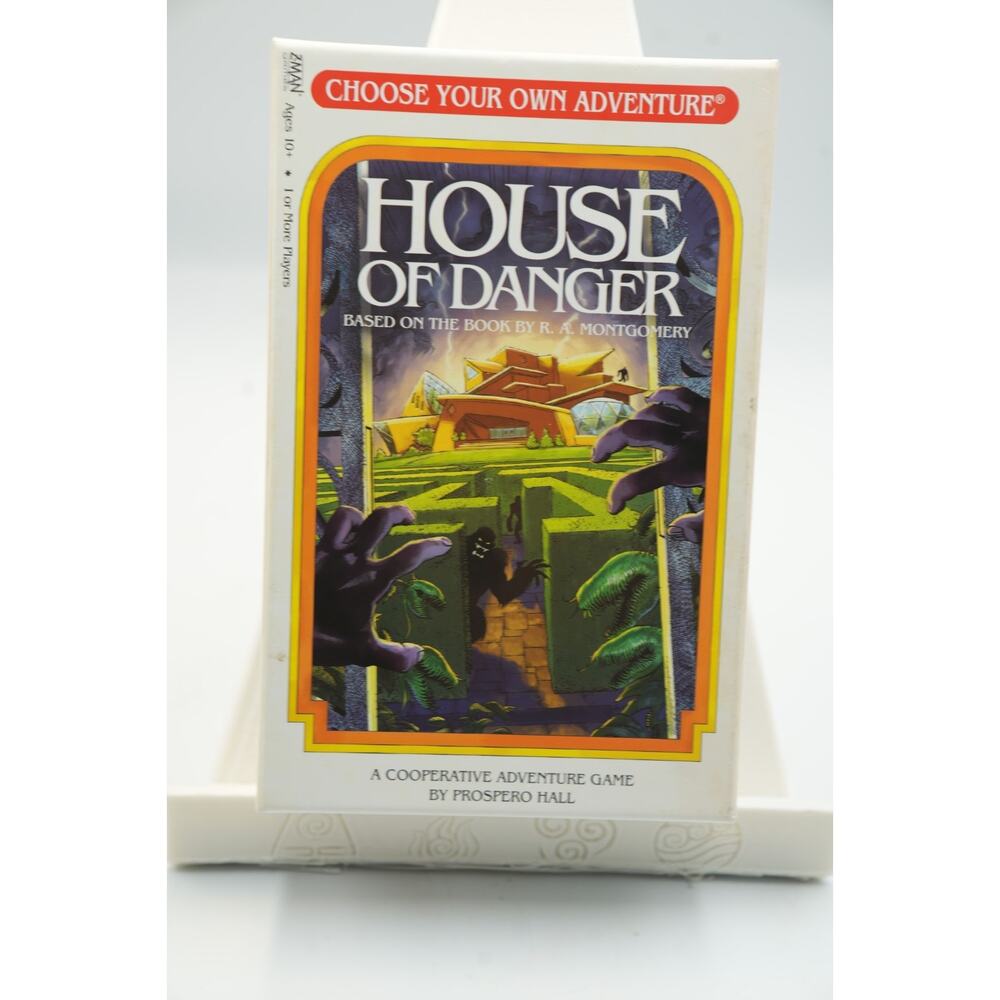 Choose Your Own Adventure House of Danger Cooperative Adventure‎ GAME Card Board